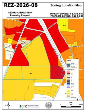 [Zoning Location Map]