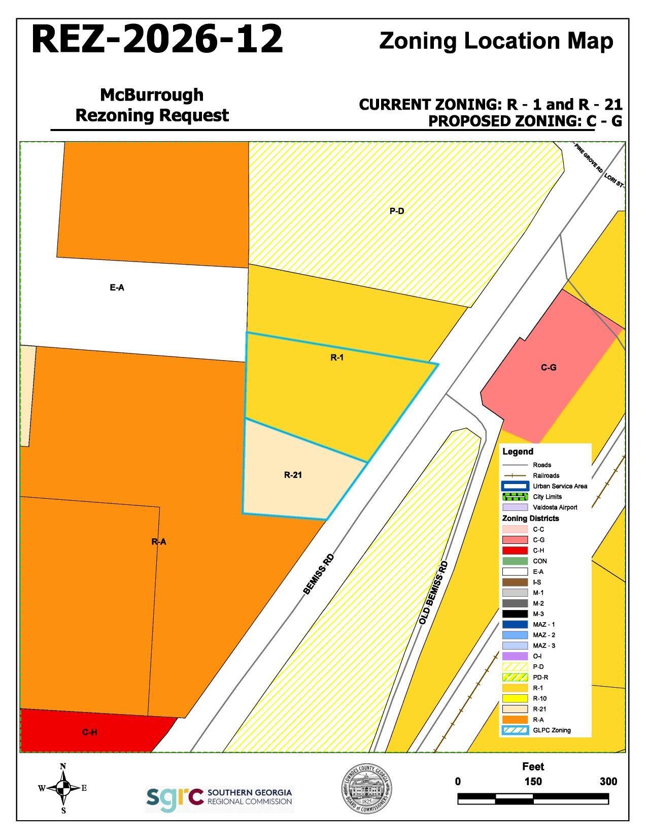 Zoning Location Map