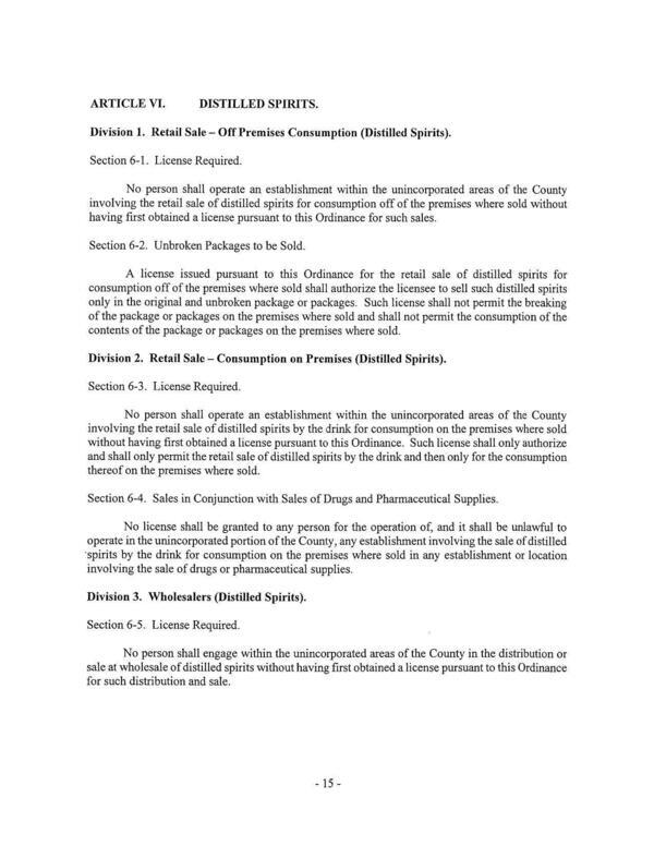 Section 6-1. License Required.