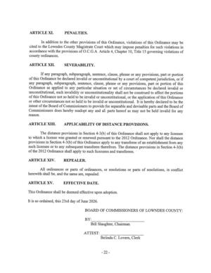 [The distance provisions in Section 4-3(b) of this Ordinance shall not apply to any licensee]