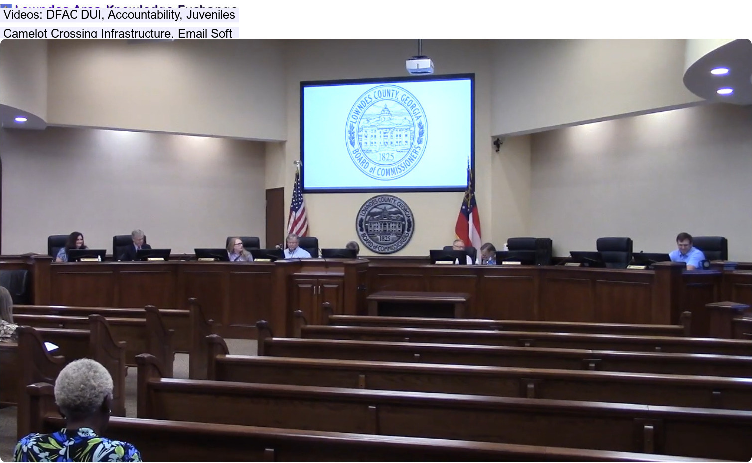 14-minute Lowndes County Commission Work Session, 2026-06-22 --LAKE videos