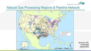 [Natural Gas Processing Regions & Pipeline Network]