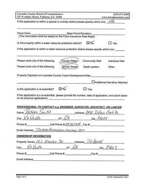 [ULDC Application (2 of 2)]